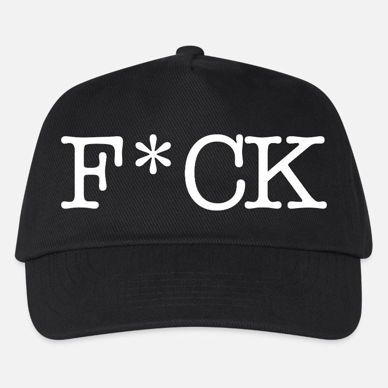 F_CK_White - Kinder Basecap - Schwarz