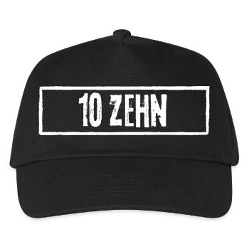 Dix 10 ans de Rock Grunge - Casquette de baseball Enfant - noir - Devant