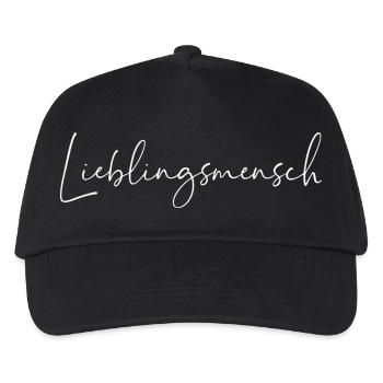 Favorite Person / Handwriting Design - Kids’ Baseball Cap - black - Front