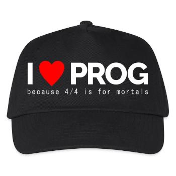I Love Prog - Kinder Basecap - Schwarz - Vorne