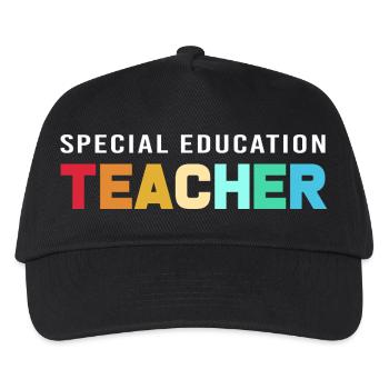 Special Needs School Teacher Special Education Pedagogue - Kids’ Baseball Cap - black - Front