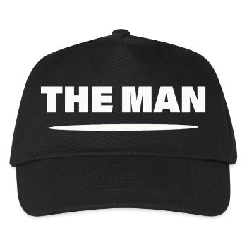THE MAN - Kids’ Baseball Cap - black - Front