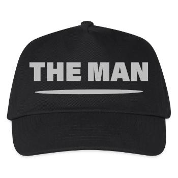 THE MAN - Kids’ Baseball Cap - black - Front