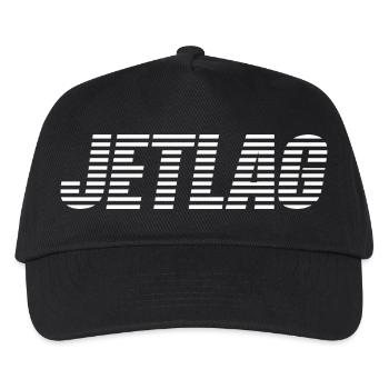 Jet lag - Kids’ Baseball Cap - black - Front