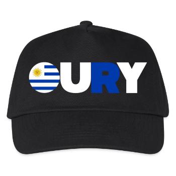 Uruguay - Kids’ Baseball Cap - black - Front