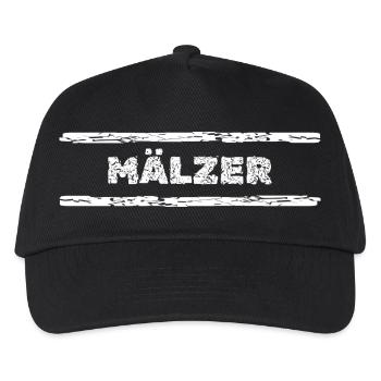 Job Maelzer - Kinder Basecap - Schwarz - Vorne