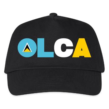 Saint Lucia - Kids’ Baseball Cap - black - Front