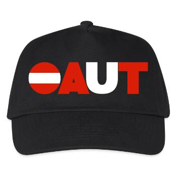 Austria - Kids’ Baseball Cap - black - Front