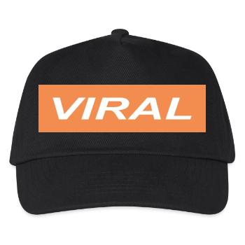 Viral - Casquette de baseball Enfant - noir - Devant
