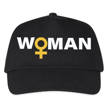 Woman - Kids’ Baseball Cap - black - Front