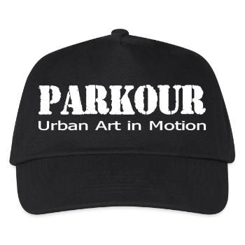 parkour - Kids’ Baseball Cap - black - Front