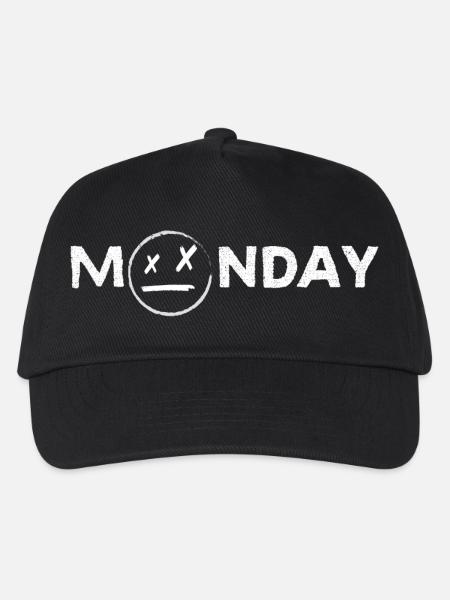 "I don't like" Mondays - Kids’ Baseball Cap - black