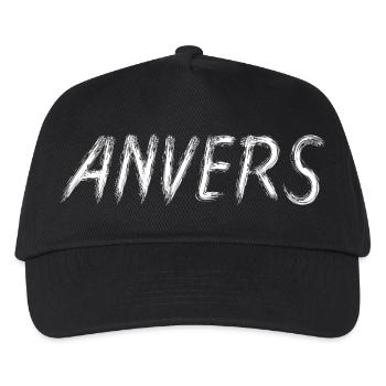 ANTWERP Rough Brush - Kids’ Baseball Cap - black - Front