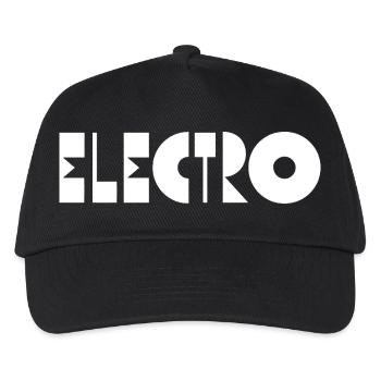 Electro music - Kids’ Baseball Cap - black - Front