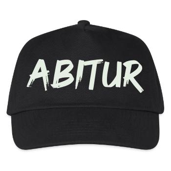 ABTUR Kunstschrift – Mutiger Markenlook - Kinder Basecap - Schwarz - Vorne