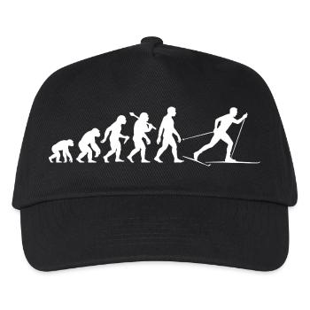 Langlauf Evolution Skilanglauf Für Ski Langläufer - Kinder Basecap - Schwarz - Vorne