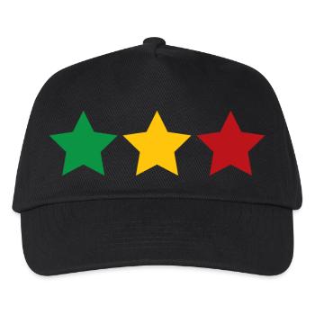 Benin - Kinder Basecap - Schwarz - Vorne