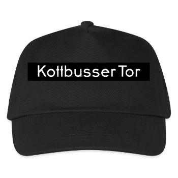 Kottbusser Tor KREUZBERG - Kinder Basecap - Schwarz - Vorne