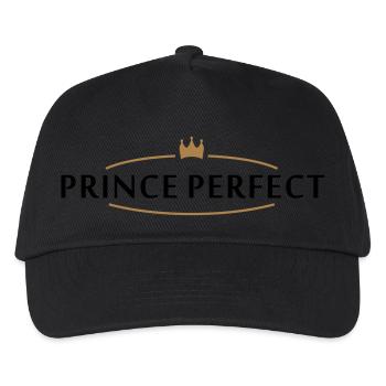 prince perfect (2c) - Kids’ Baseball Cap - black - Front