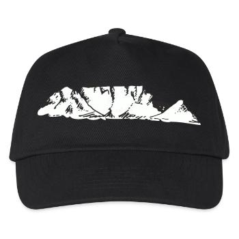 Afrika Tafelberg Kapstadt Geschenkidee - Kinder Basecap - Schwarz - Vorne