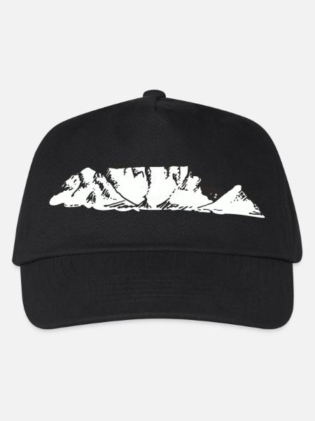 Afrika Tafelberg Kapstadt Geschenkidee - Kinder Basecap - Schwarz