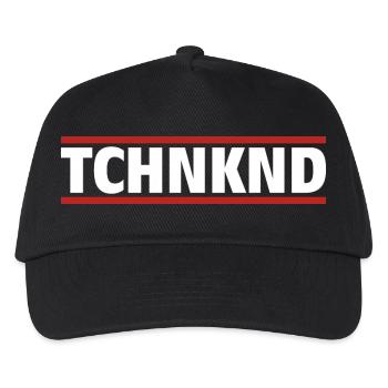tchnknd - Technokind - Kinder Basecap - Schwarz - Vorne