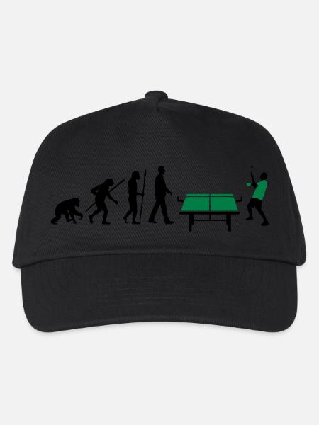 evolution_table_tennis_072012_a_2c - Casquette de baseball Enfant - noir
