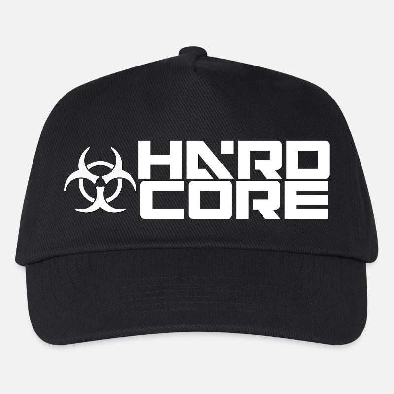 hard-core5 - Kinder Basecap - Schwarz