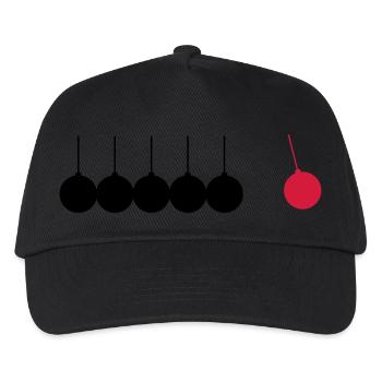 Physics, Pendulum - Kids’ Baseball Cap - black - Front