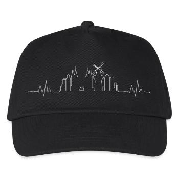 City Pulse Skyline - Kinder Basecap - Schwarz - Vorne