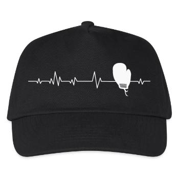 Boxeur boxeur de boxe - Casquette de baseball Enfant - noir - Devant