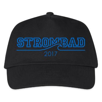 strombad college Welle 2017 - Kinder Basecap - Schwarz - Vorne