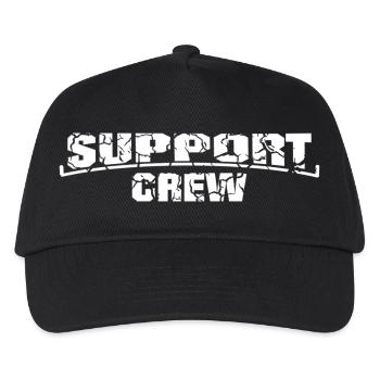 Équipe de soutien dans le style grunge - Casquette de baseball Enfant - noir - Devant