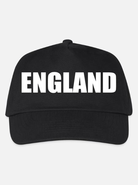 England - Kinder Basecap - Schwarz