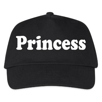 Princess - Kids’ Baseball Cap - black - Front