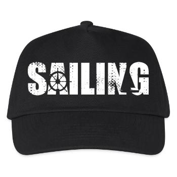 Sail - Kids’ Baseball Cap - black - Front