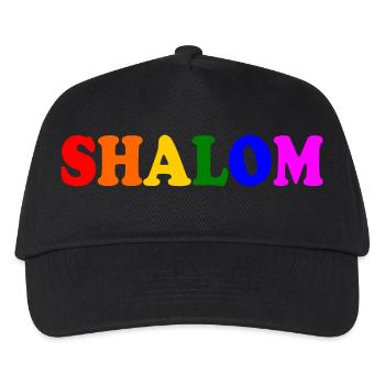 Shalom - Kinder Basecap - Schwarz - Vorne