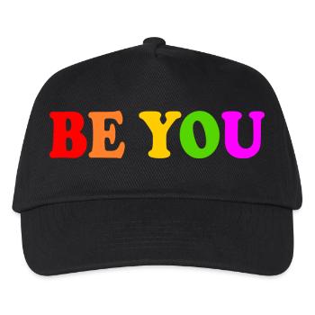 Be you - Kids’ Baseball Cap - black - Front