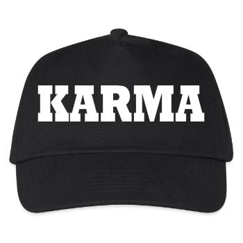 Karma - Kinder Basecap - Schwarz - Vorne