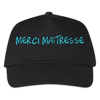 GELIEBTE. VIELEN DANK. DANKE, HERRIN. GESCHENK - Kinder Basecap - Schwarz - Vorne