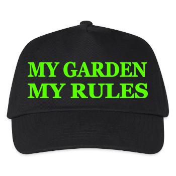 Garten - Kinder Basecap - Schwarz - Vorne