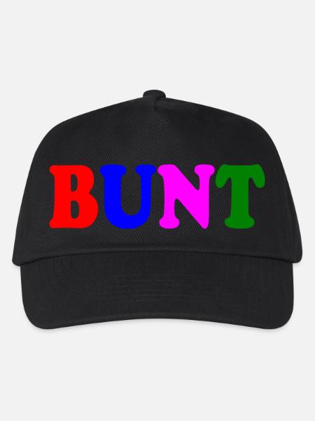 Bunt - Kinder Basecap - Schwarz