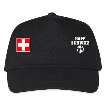Switzerland - Kids’ Baseball Cap - black - Front
