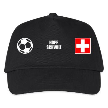 Switzerland - Kids’ Baseball Cap - black - Front