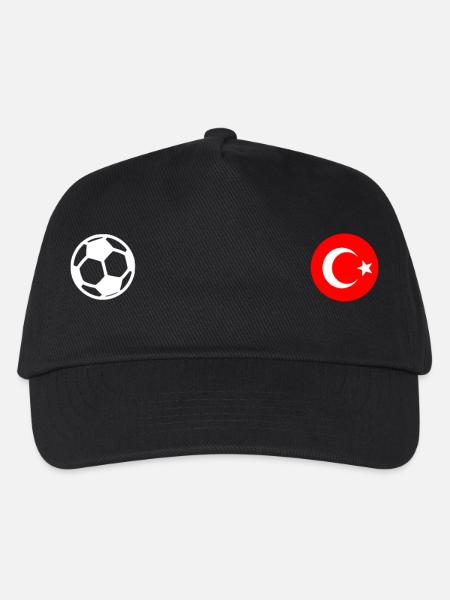 Türkei - Kinder Basecap - Schwarz
