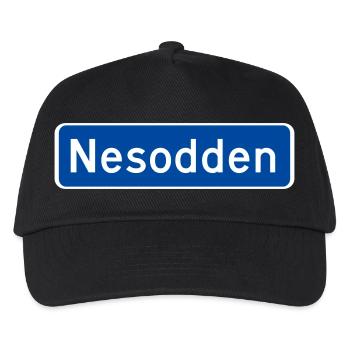 The tip of the nose - Kids’ Baseball Cap - black - Front