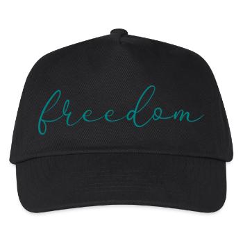 freedom - Kids’ Baseball Cap - black - Front