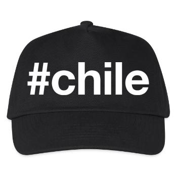CHILE Hashtag - Kinder Basecap - Schwarz - Vorne