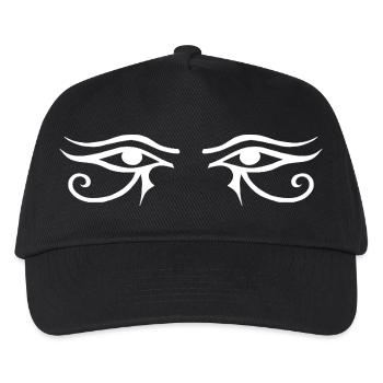 Blick des Horus - Kinder Basecap - Schwarz - Vorne