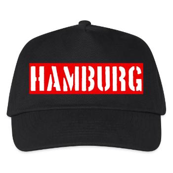 Hambourg - Cité hanséatique - Alster - Elbe - Casquette de baseball Enfant - noir - Devant